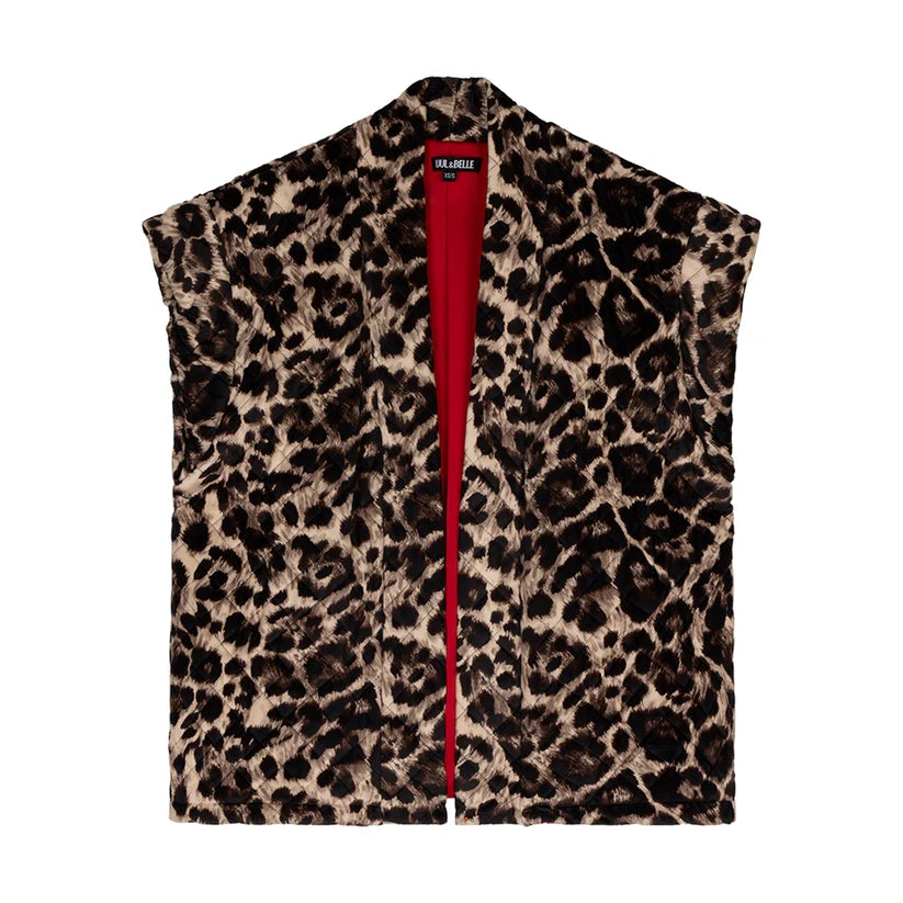 Bodywarmer Twiggy - Leopard