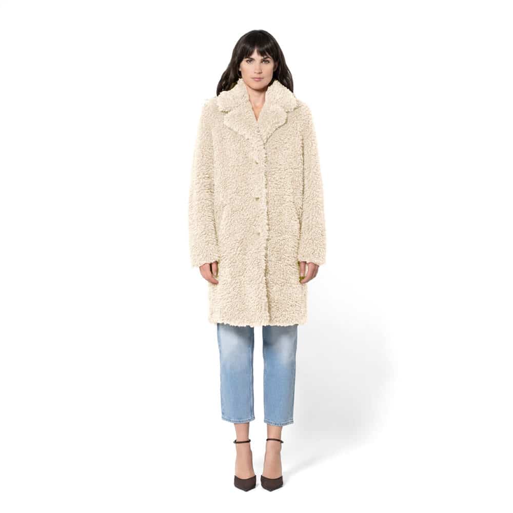Coat Teddy - Beige
