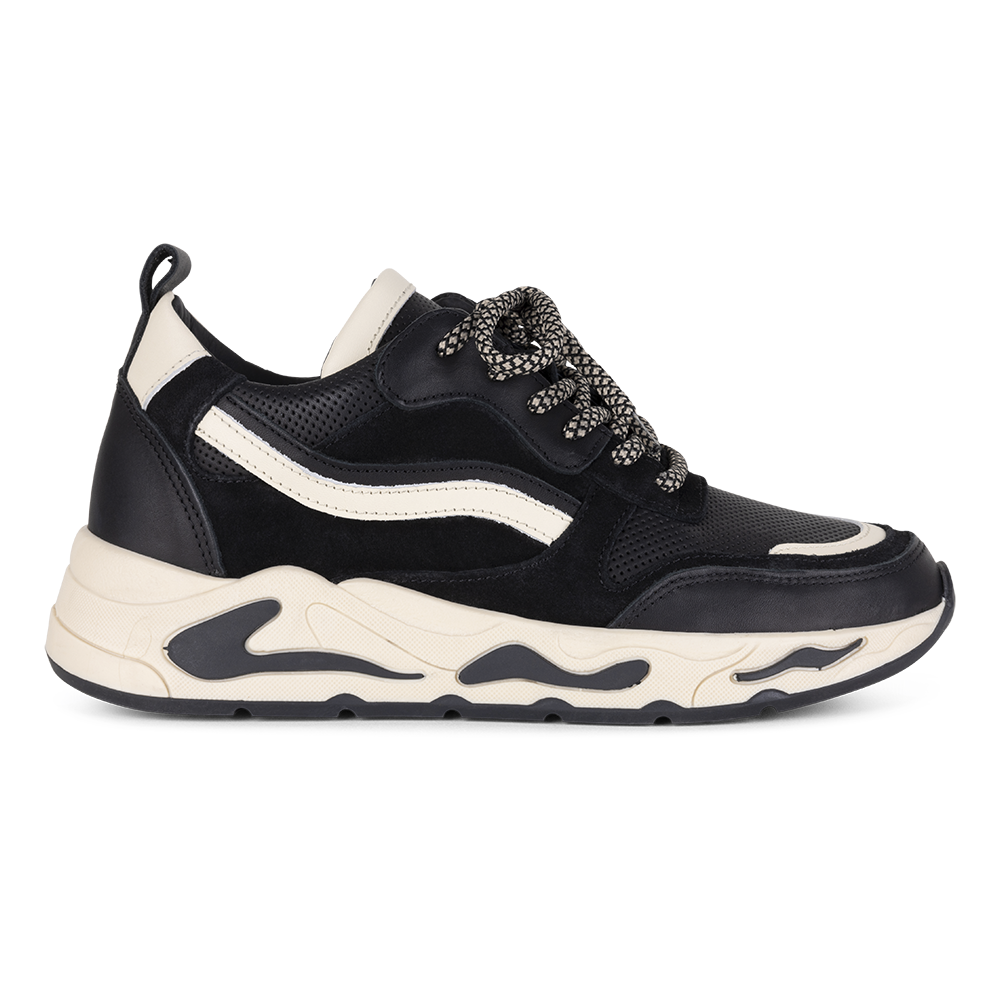 Sneakers Oslo II - Black creme