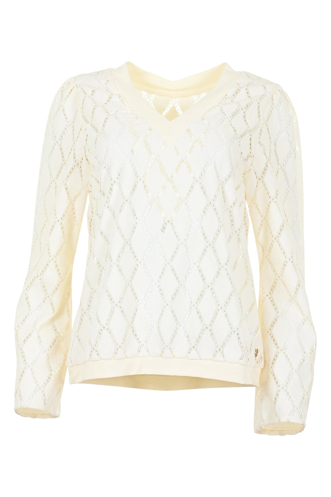 Sweater Plarian - Diamond holes