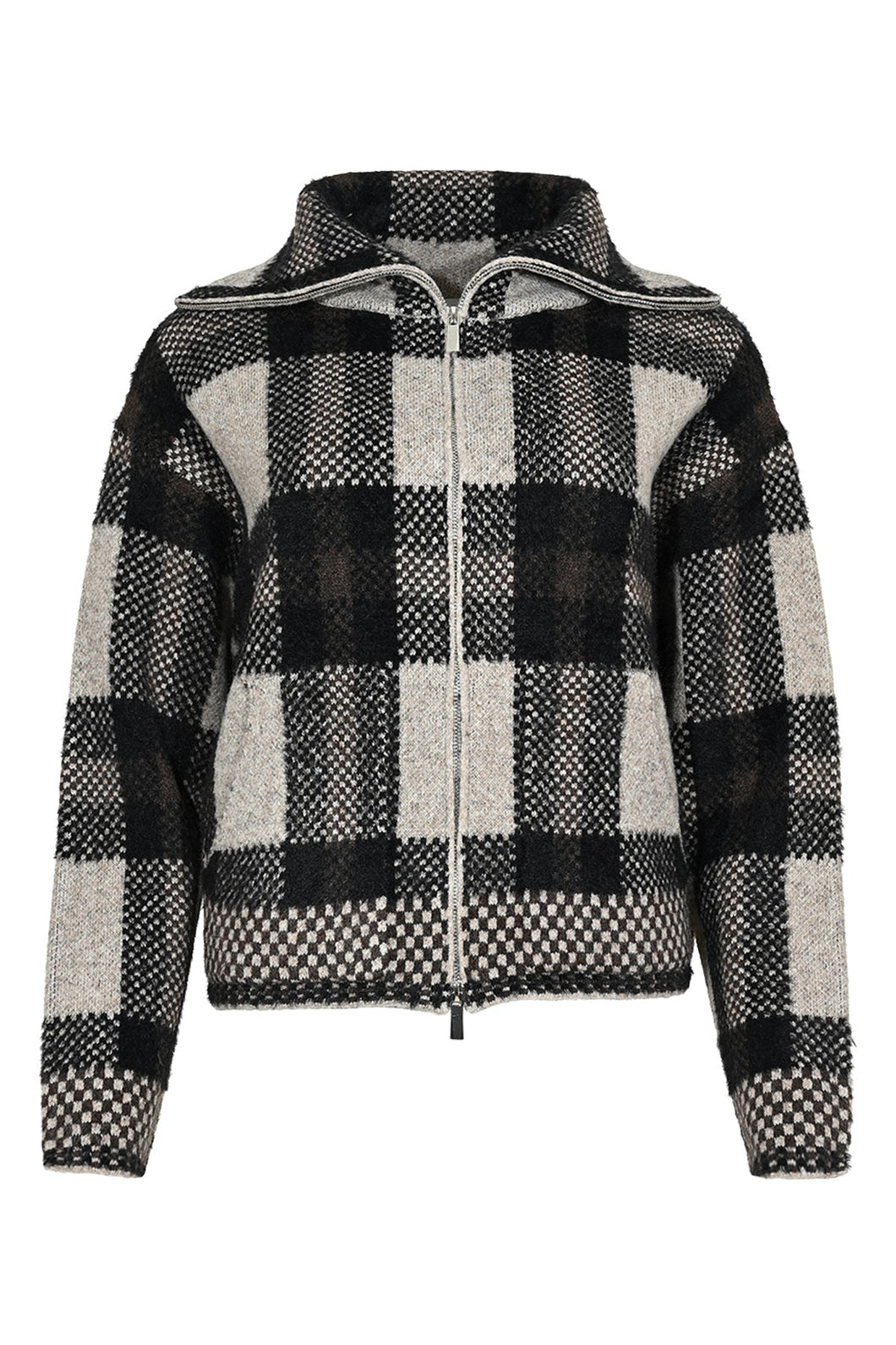 Vest Rumour - Check Brown